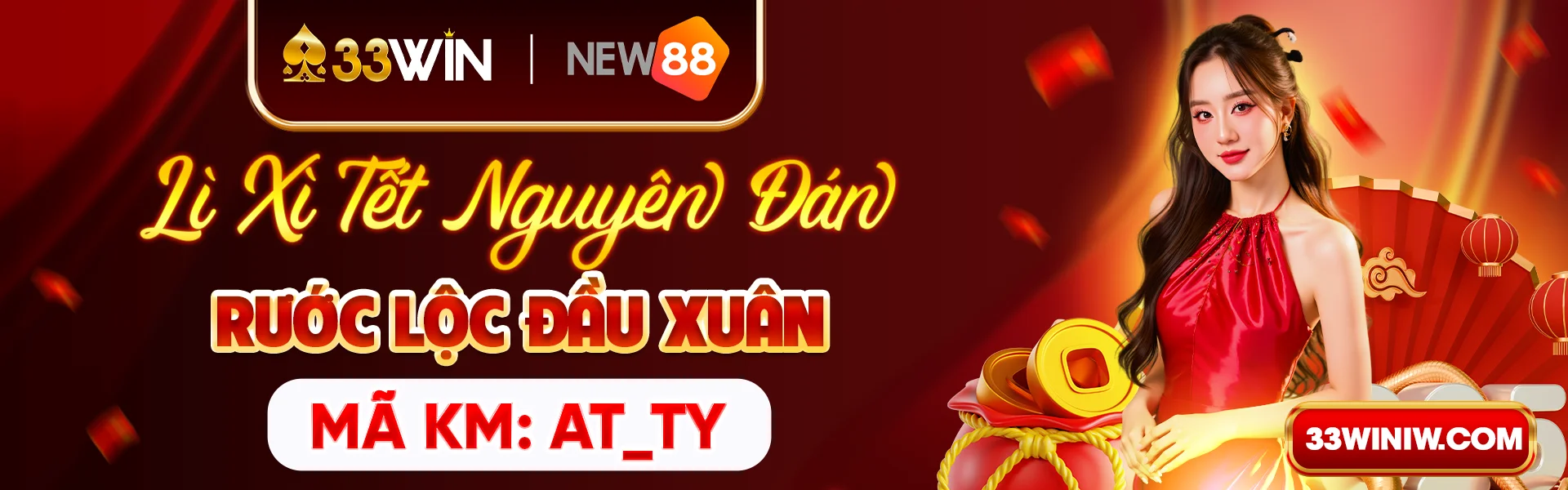 LÌ XÌ TẾT NGUYÊN ĐÁN - RƯỚC LỘC ĐẦU XUÂN Mã KM: AT_TY